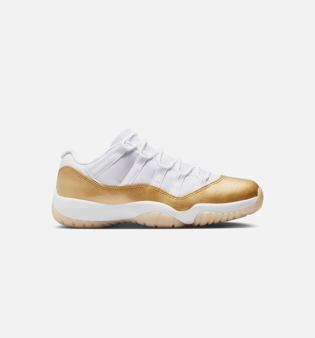 Air Jordan 11 Retro Low "Mother's Day" Women's Shoe – White/Metallic Gold/Team Gold