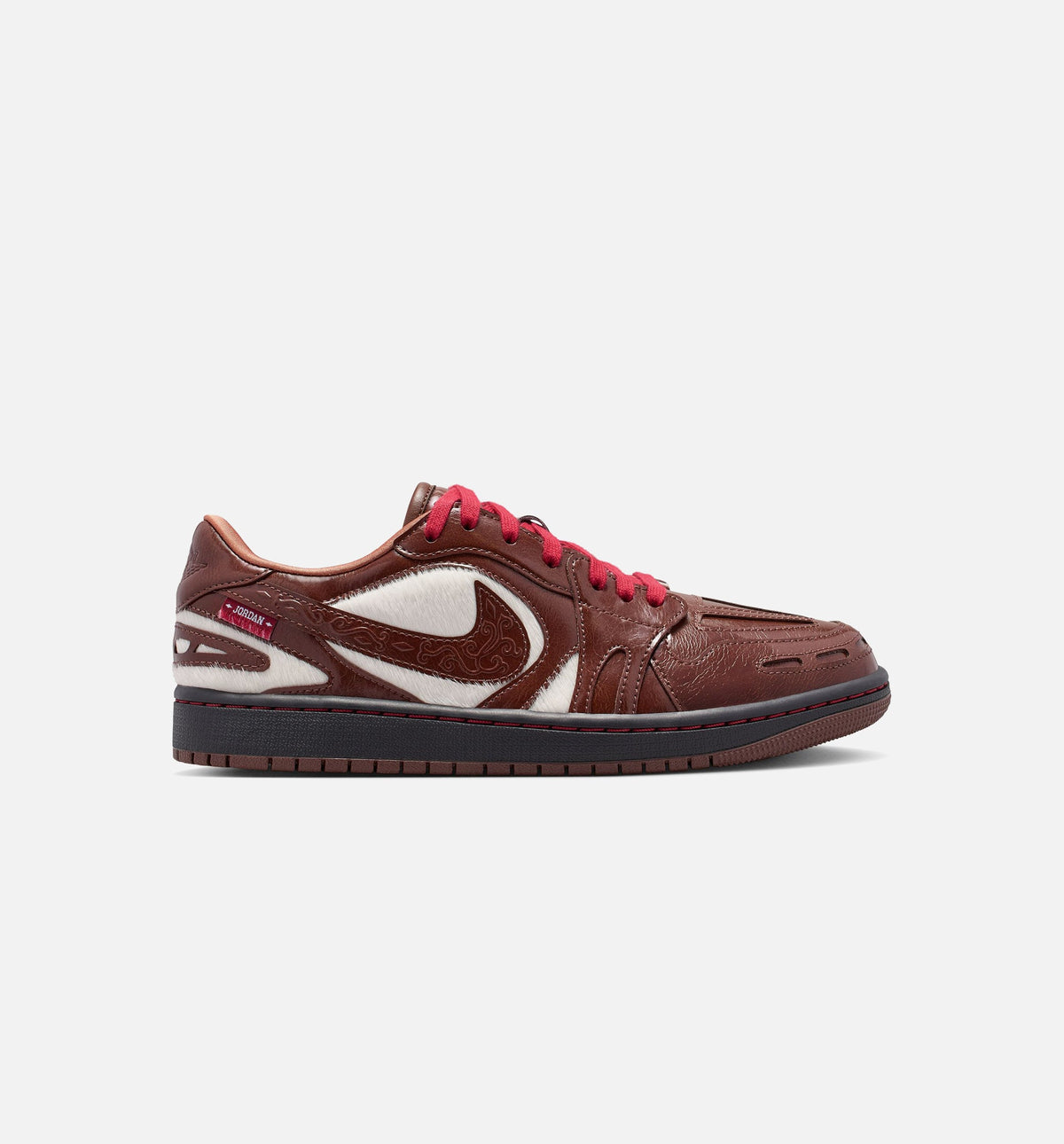 Air Jordan 1 Low Lunar New Year Women's Sneakers - Camellia Brown