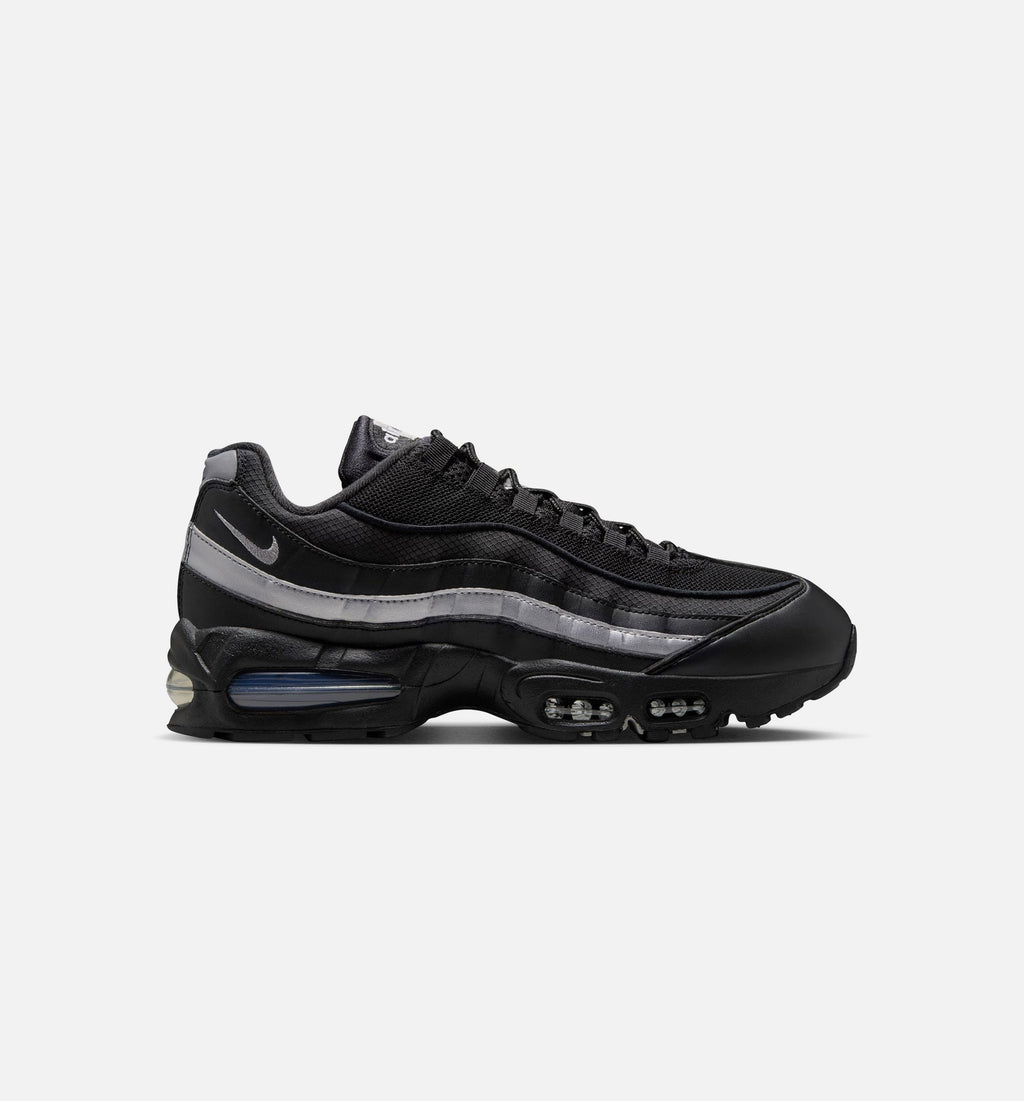 Nike Air Max 95 Big Bubble OG Men's Shoes - Black / White / Metallic Silver