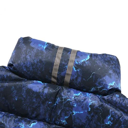 Canada Goose Navy Blue Camo Print Packable Down Jacket
