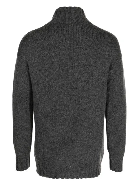 Forme D'expression high-neck ribbed jumper
