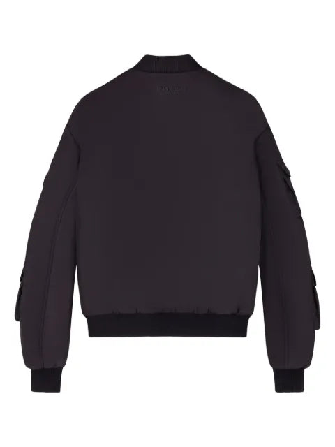 BARROW logo-appliqué bomber jacket
