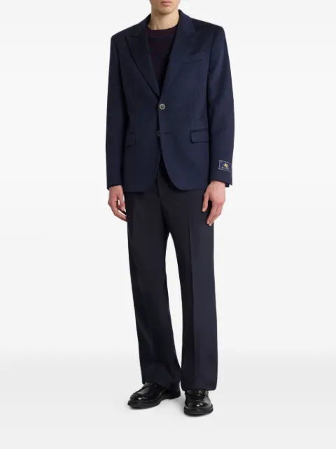 ETRO single-breasted cashmere jacket