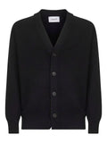 D4.0 V-neck wool cardigan