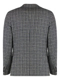 Zegna checked single-breasted blazer