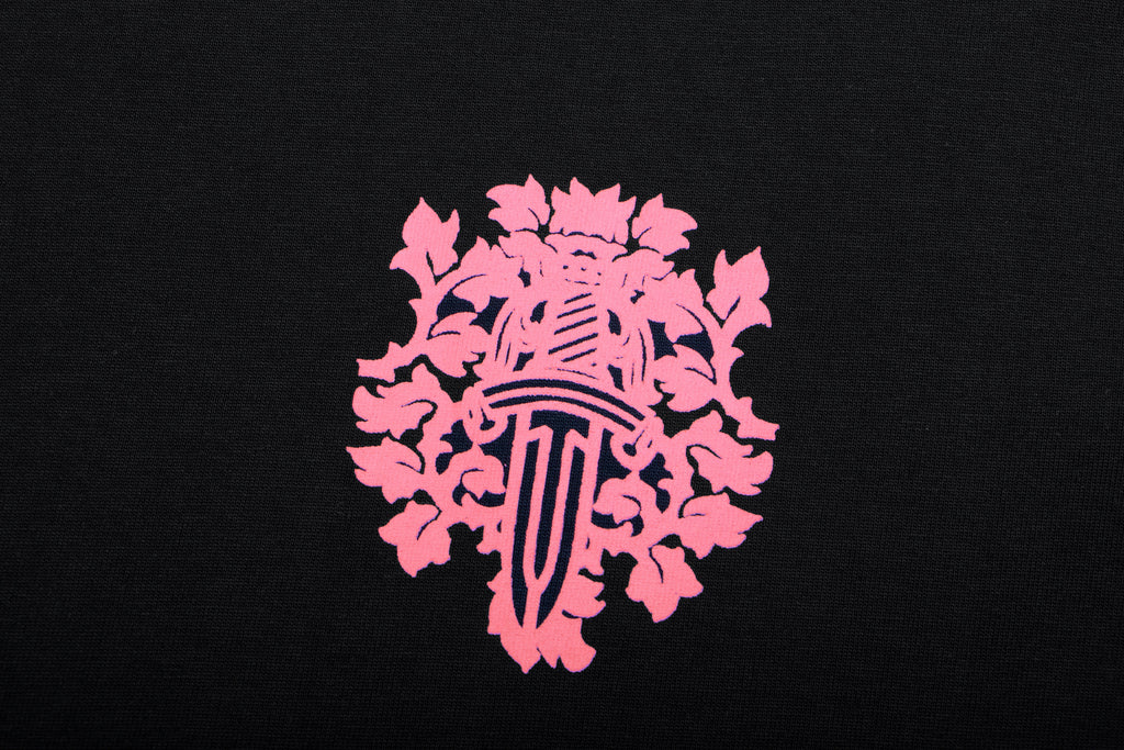 Chrome Hearts Script Dagger Logo Short Sleeve Tee 6025