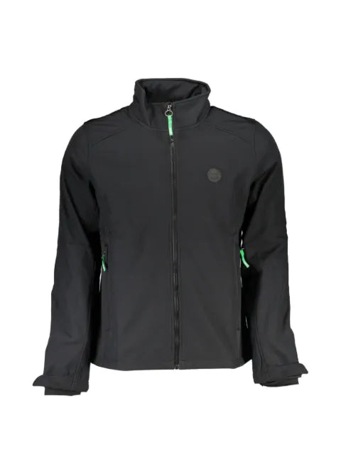 Gian Marco Venturi Vintage logo-patch zip-up jacket