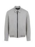 Brioni wool zip-up jacket