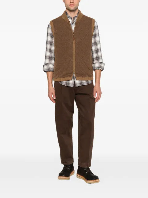 RAKKI quilted wool gilet