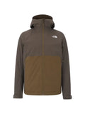 The North Face hooded colour-block jacket