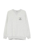 Barbour logo-print raglan-sleeve sweater