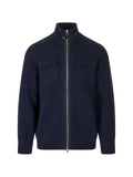 Montecore zip-up high-neck sweater