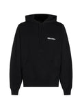 Daily Paper Black Wish Plant Shield graphic-print drawstring hoodie