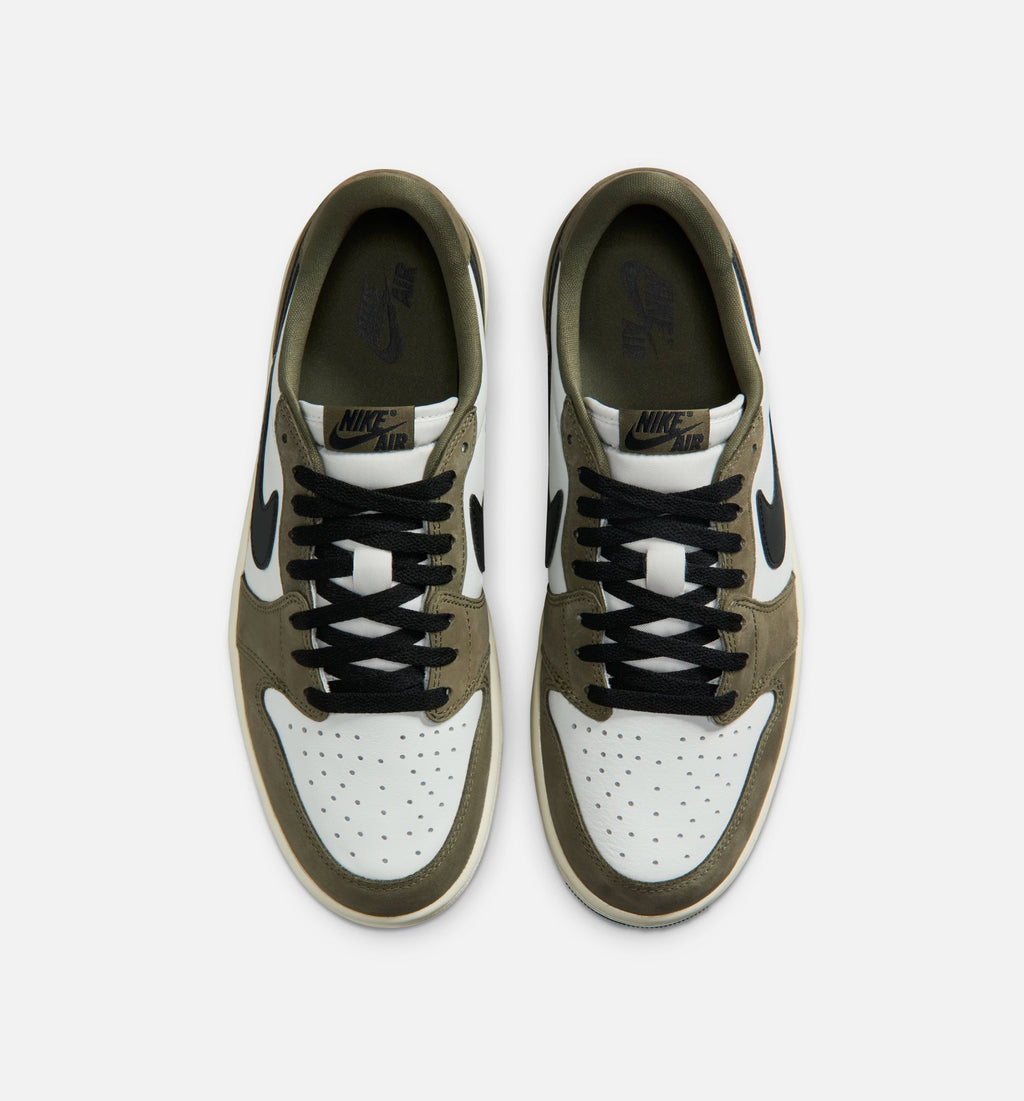 Air Jordan 1 Low OG Men's Shoes - Medium Olive/Black/Summit White/Sail