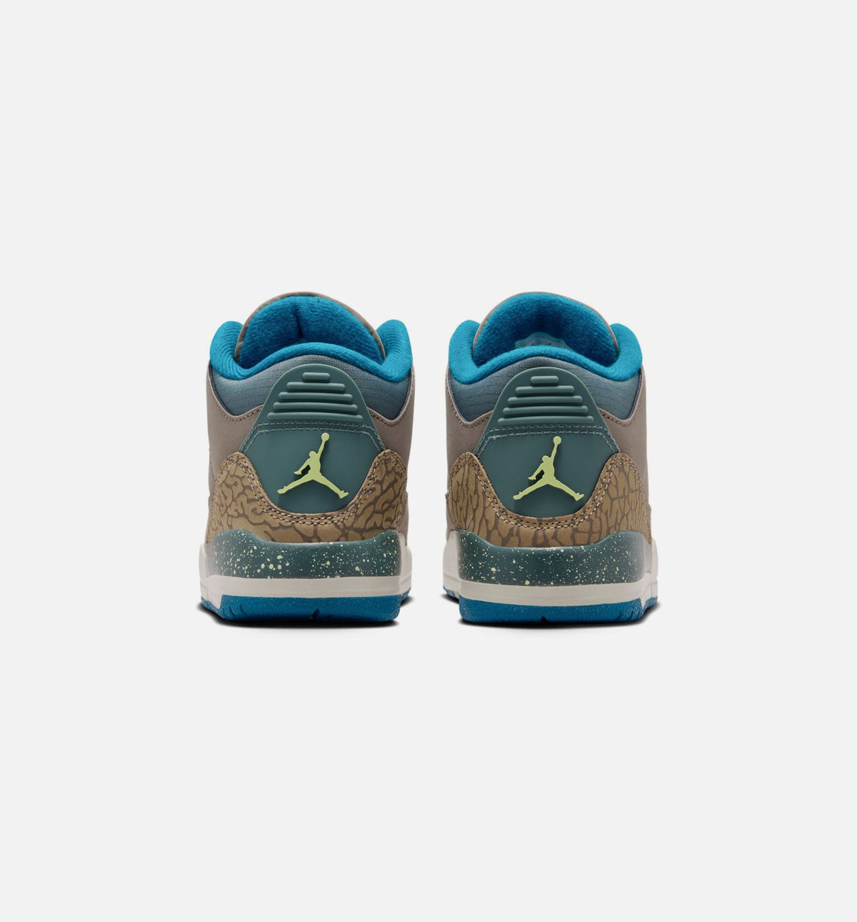 Air Jordan 3 Retro "Olive Grey" Little Kids' Shoe – Olive Grey/Green Abyss/Khaki/Sea Glass