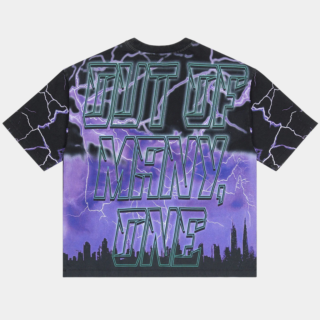 Godspeed VOLTAGE T SHIRT PURPLE