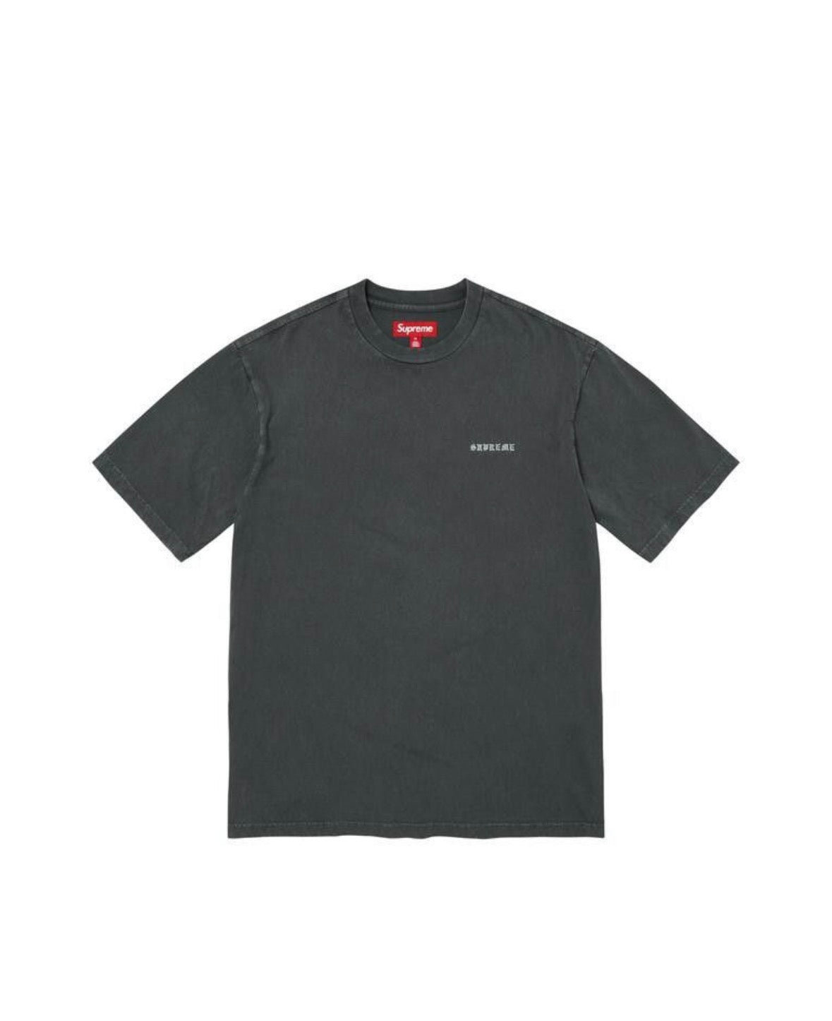 Supreme Washed Short Sleeve Top Black
