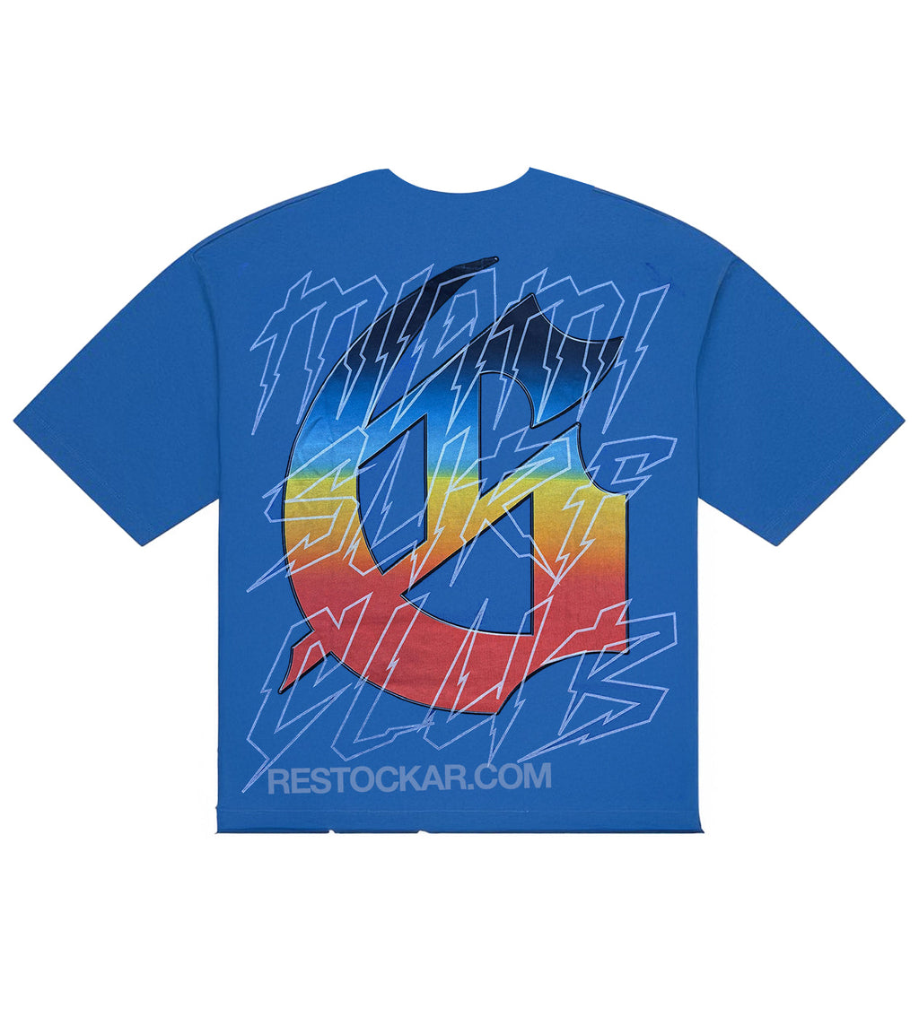 Godspeed Miami Surf Club Tee Blue