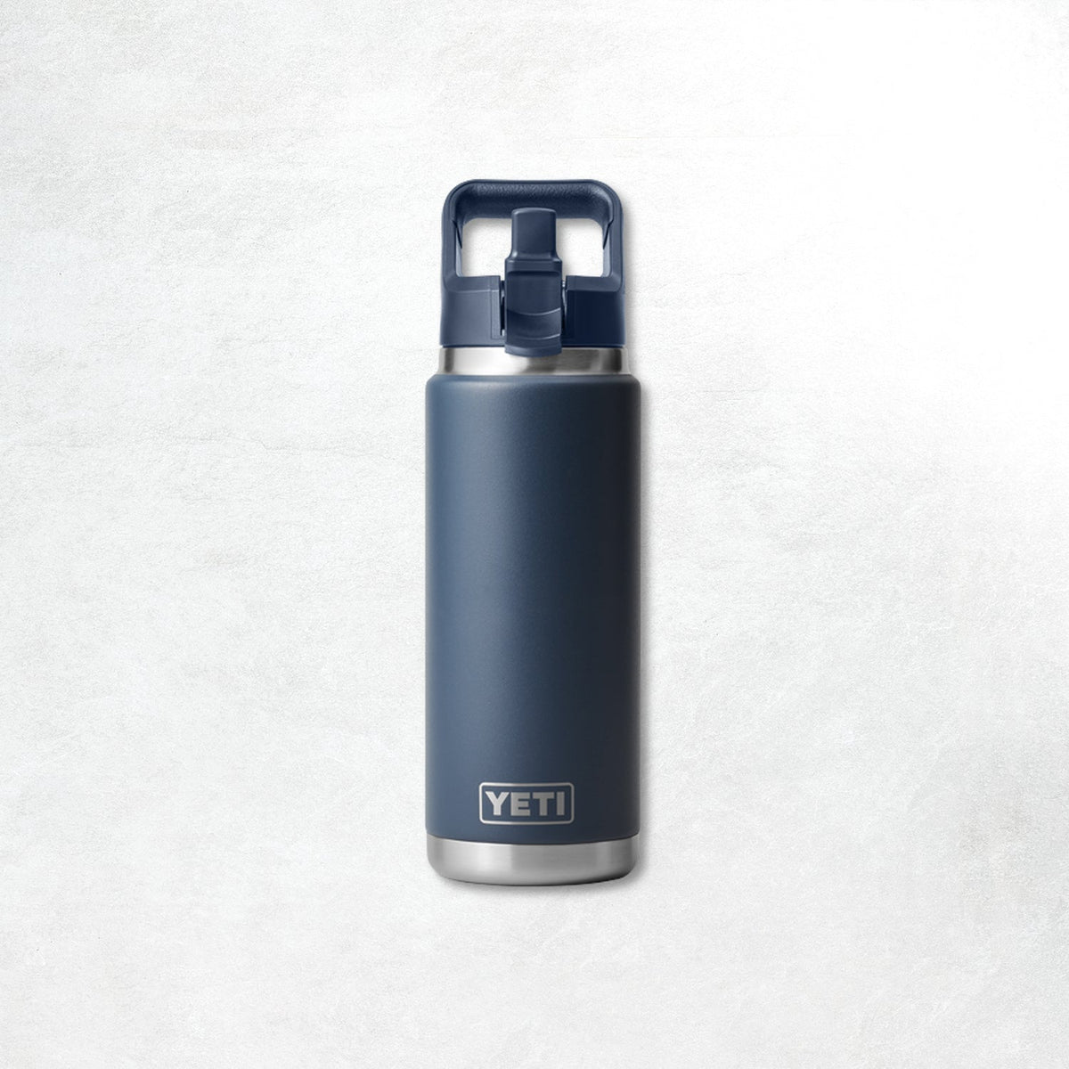 Yeti Rambler 26 Oz Colour Straw Bottle: Navy