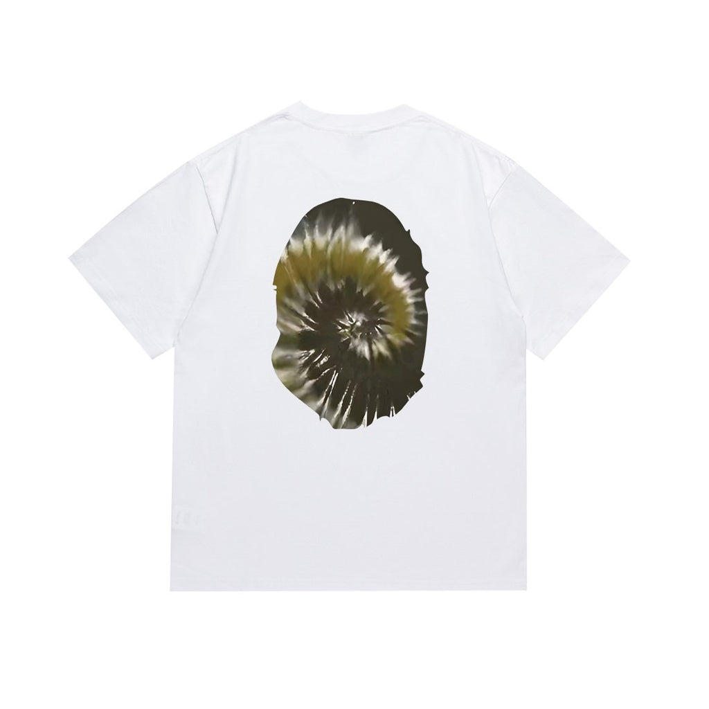 BAPE Tie-Dye Ape-Head Graphic T-Shirt