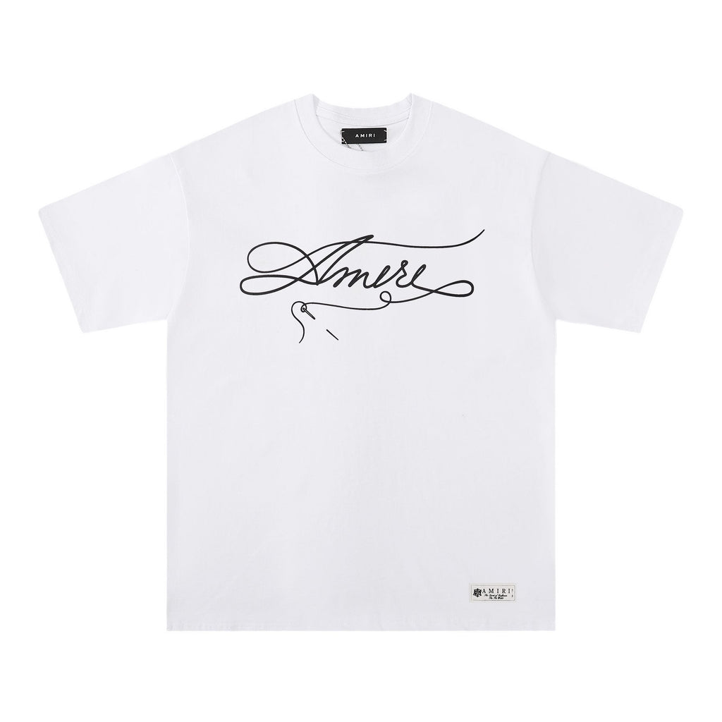 AMIRI Script Chest Graphic Short-Sleeve T-Shirt