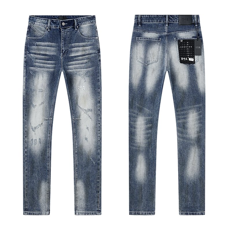 R+A Washed Distressed Jeans
