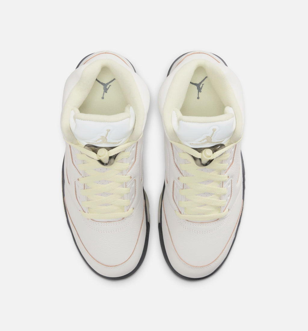Air Jordan 5 Retro “Luminous Green and Sail” Women's Lifestyle Shoes