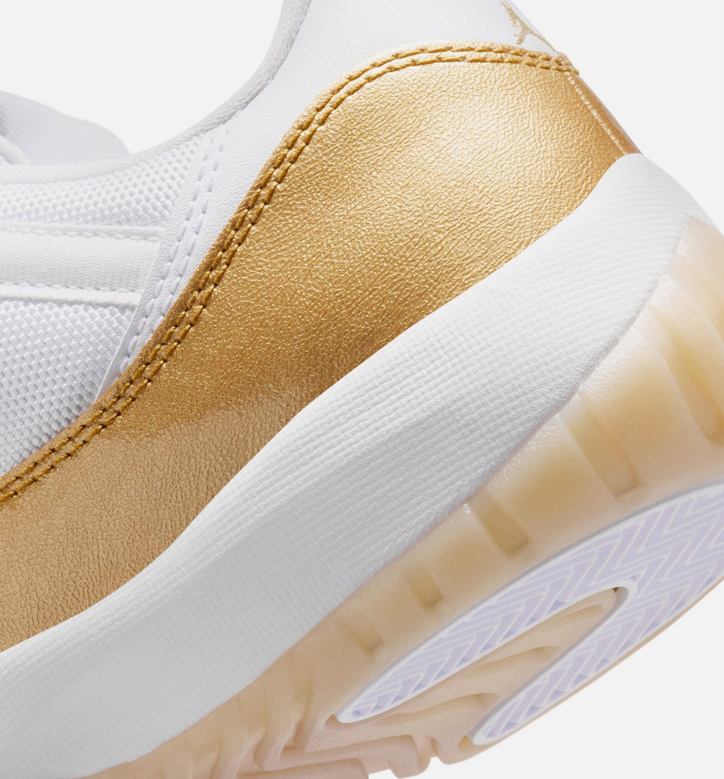 Air Jordan 11 Retro Low "Mother's Day" Women's Shoe – White/Metallic Gold/Team Gold