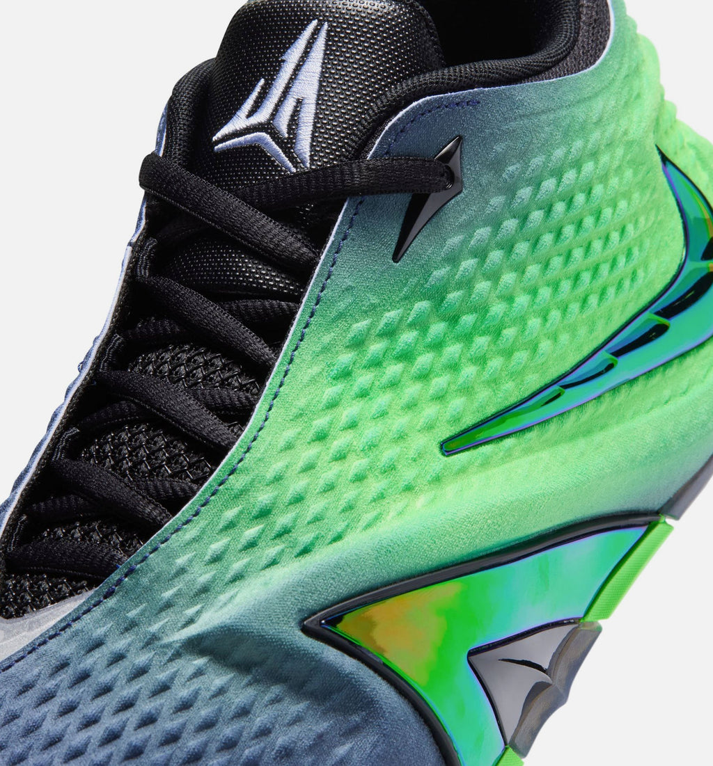 Ja 4 Nightmare Men's Sneakers - Obsidian / Black / Voltage Green