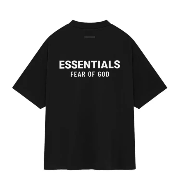 Fear of God Essentials Jersey Crewneck T-Shirt Black