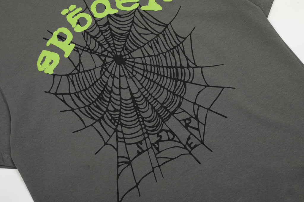 Sp5der Spiderweb Graphic Short-Sleeve T-Shirt