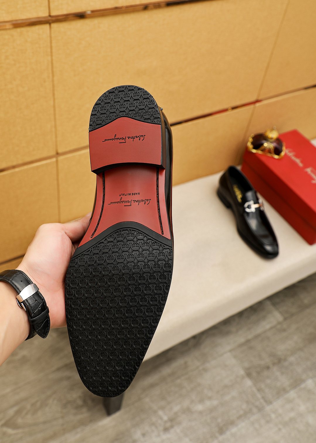 Louis Vuitton Black Bit Loafers