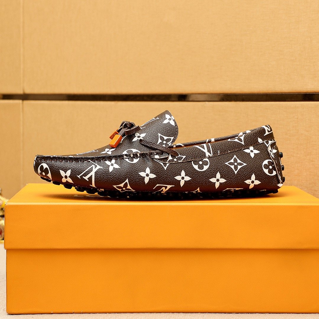 Louis Vuitton Monogram Driving Loafers