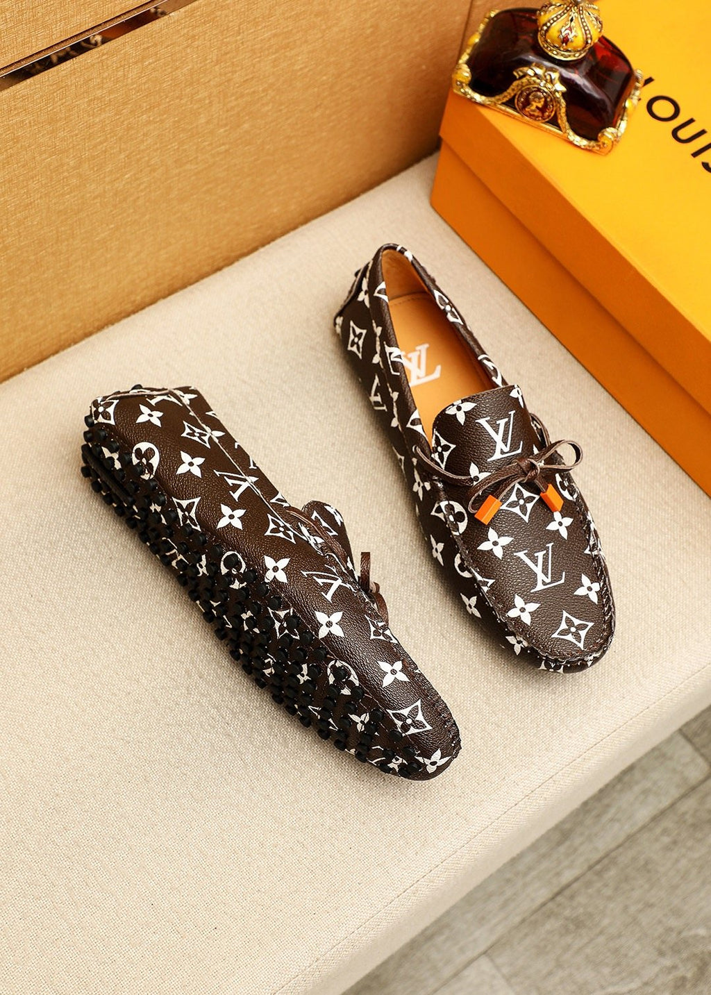 Louis Vuitton Monogram Driving Loafers